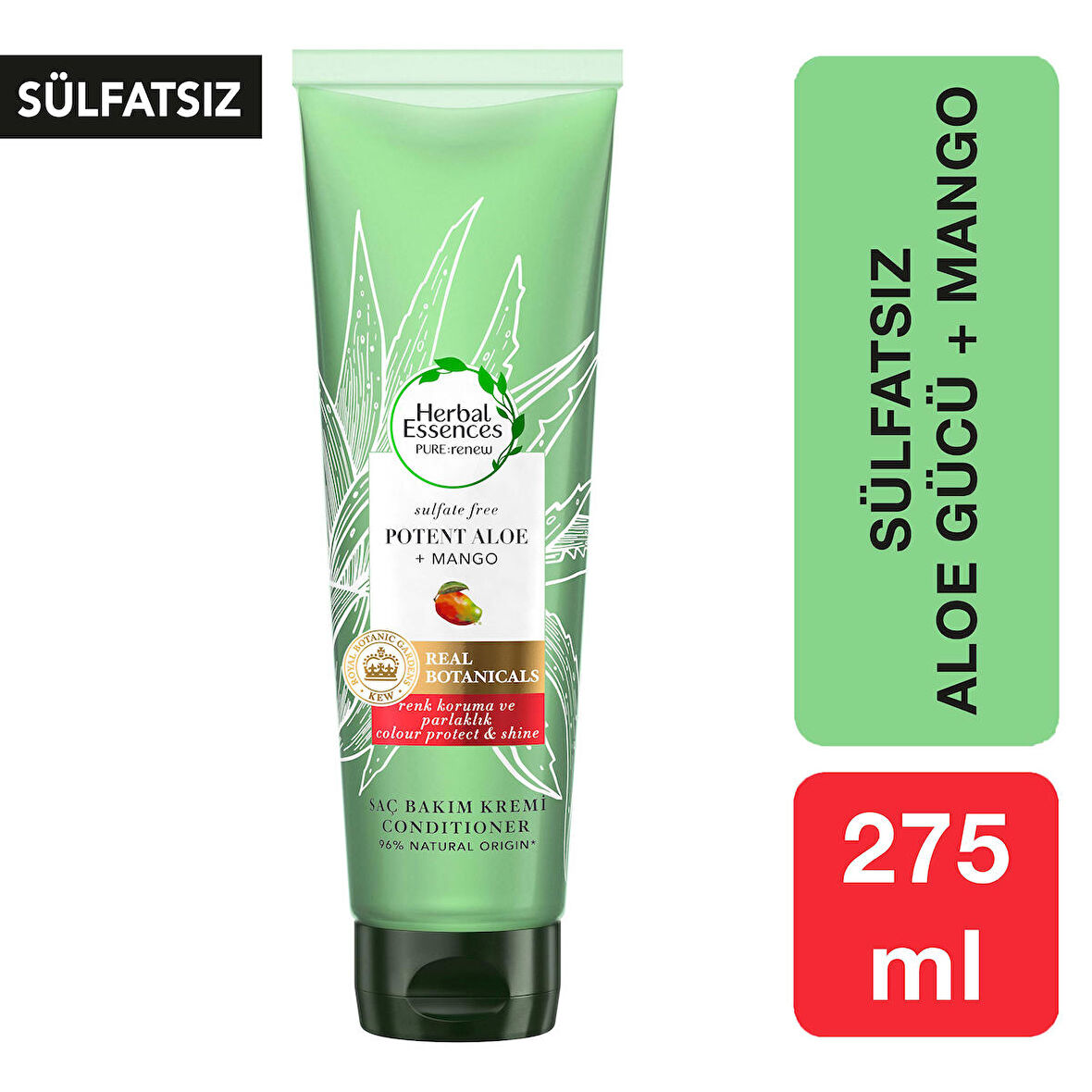 Aloe Gücü + Mango 275 Ml Saç Bakım Kremi